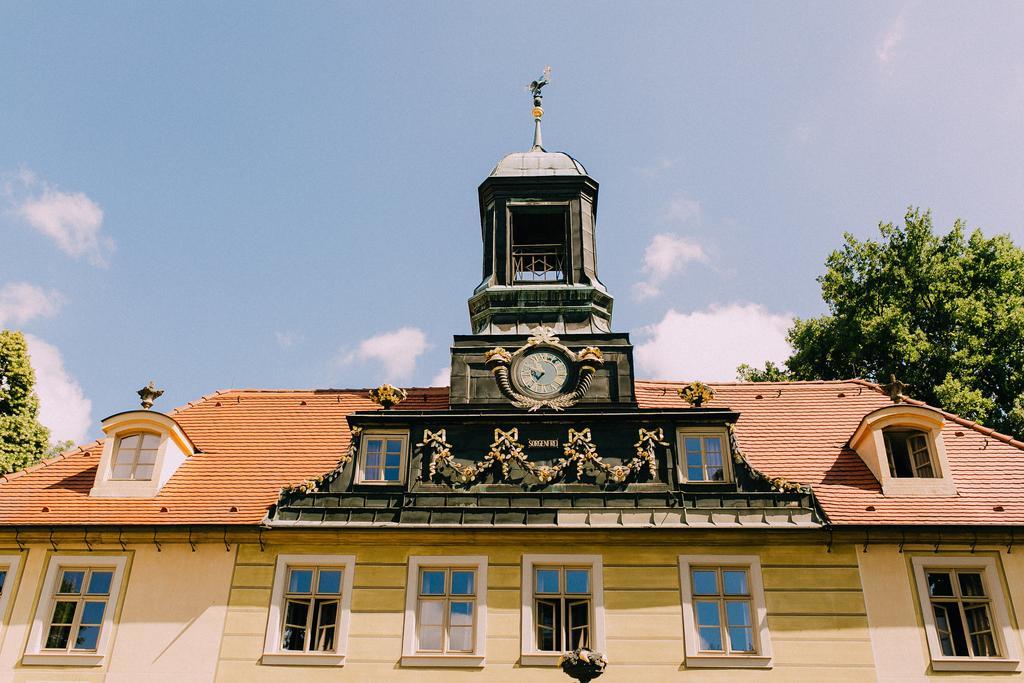 Hotel Villa Sorgenfrei & Restaurant Atelier Sanssouci Radebeul Exterior photo